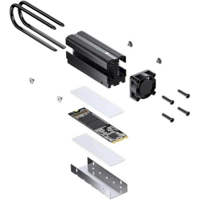 Радіатор охолодження JONSBO M.2-7 Black