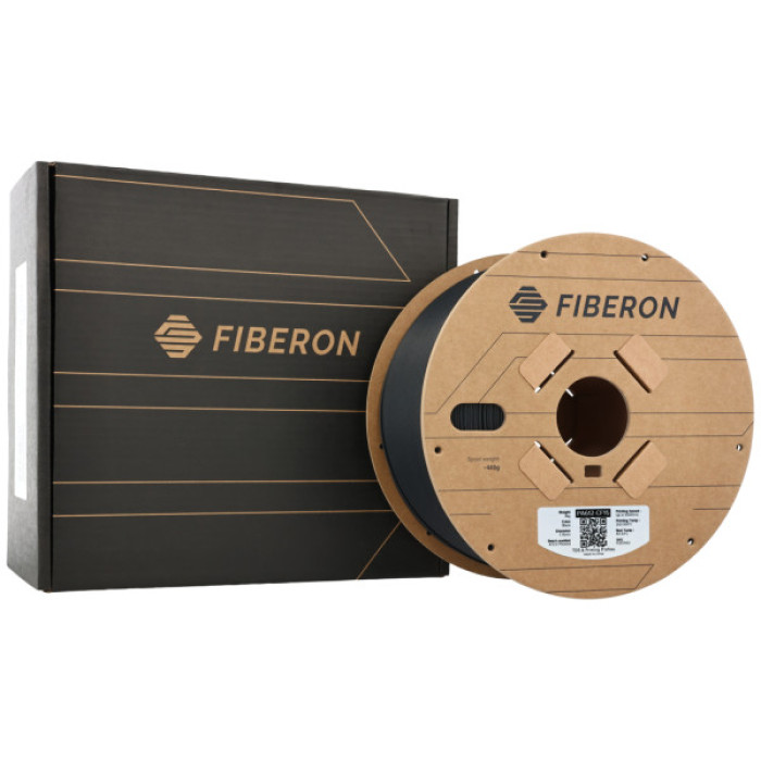 Пластик для 3D-принтера Polymaker Fiberon PA612-CF15 1,75mm 3kg BLACK (FG07002)