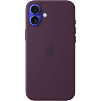 Чохол до мобільного телефона Apple iPhone 16 Plus Silicone Case with MagSafe - Plum (MYYD3ZM/A)