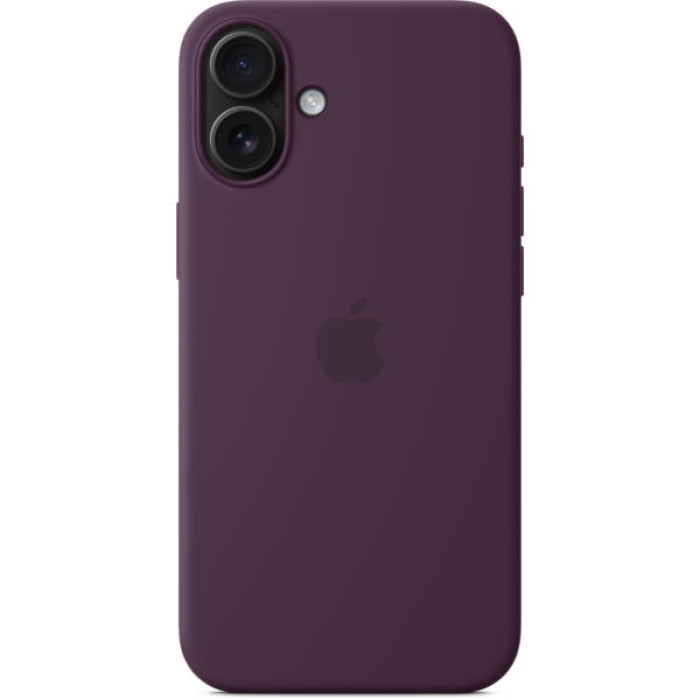 Чохол до мобільного телефона Apple iPhone 16 Plus Silicone Case with MagSafe - Plum (MYYD3ZM/A)