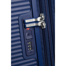 Валіза American Tourister Soundbox 97/110 л темно-синя (32G*41003)
