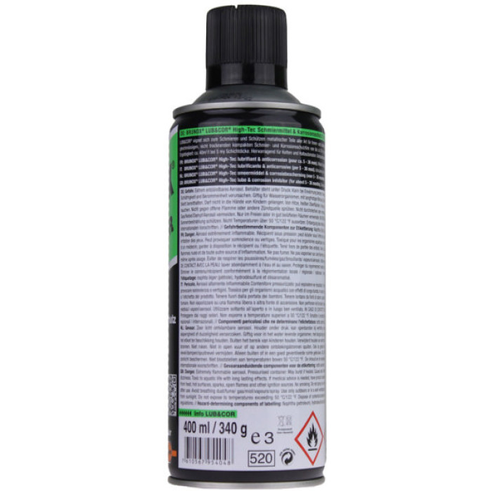 Мастило для зброї Brunox Lub Cor 400 мл (BRG040LUBCOR)