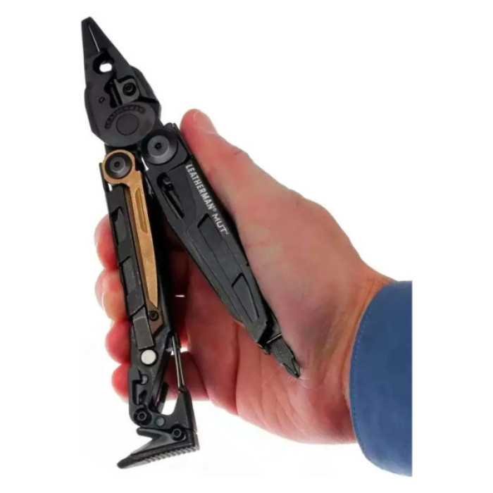 Мультитул Leatherman MUT EOD black, чохол Molle (олива) (833119)