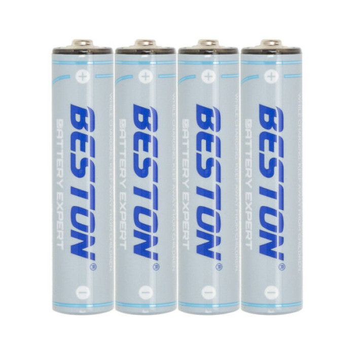 Акумулятор Beston AAA USB Type-C 400mah 1.5V Li-ion * 4 (3AC-18/AA620272)