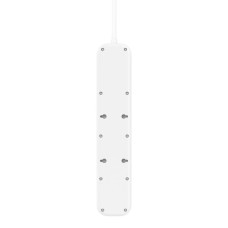 Мережевий фільтр живлення Belkin 4хТипF, 16А, USB-A/USB-C 18Вт, 2м (SRB001VF2M-V2)