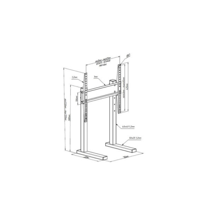 Стійка презентаційна Sector T8 White