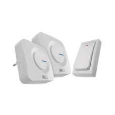 Дверний дзвінок EMOS бездротовий P5731 220В 2 приймачі (180м) (P5731)