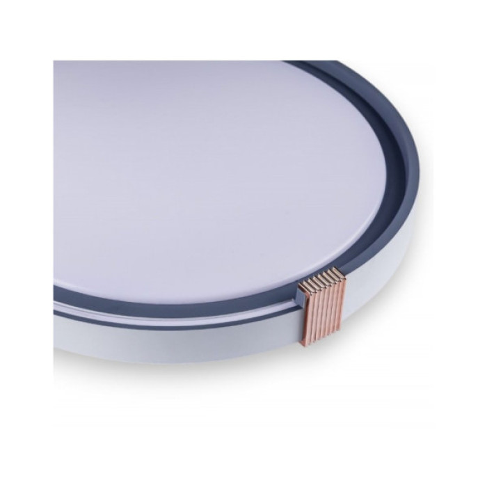 Світильник Vestum COLISEUM матовий 60W 395*60мм 3000К-6500К з ДК білий з синім (VS-91066)