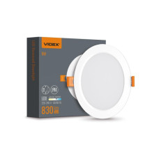 Світильник Videx LED Back вбудований круглий 9W 5000K (VL-DLBR-095)