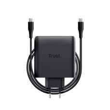 Зарядний пристрій Trust 2xUSB-C 100W GaN PD/PPS black (25527_TRUST)