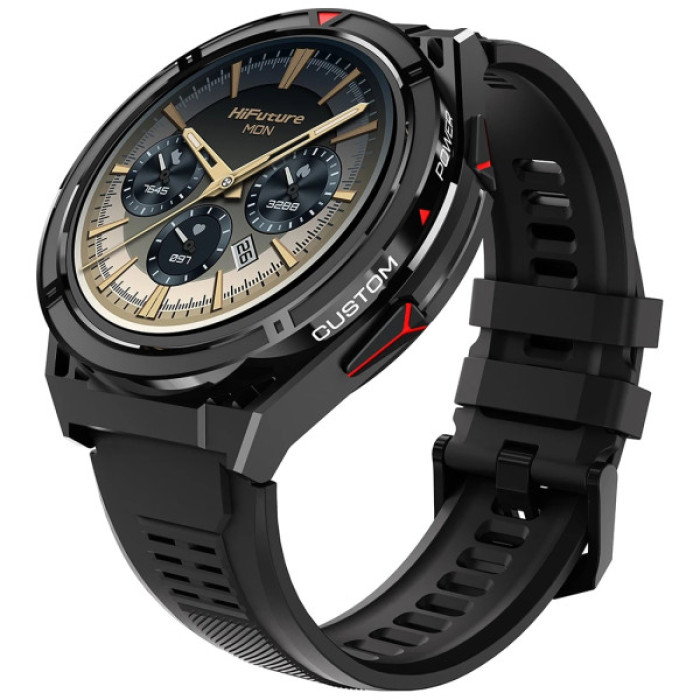 Смарт-годинник HiFuture active black-red (active.black-red)