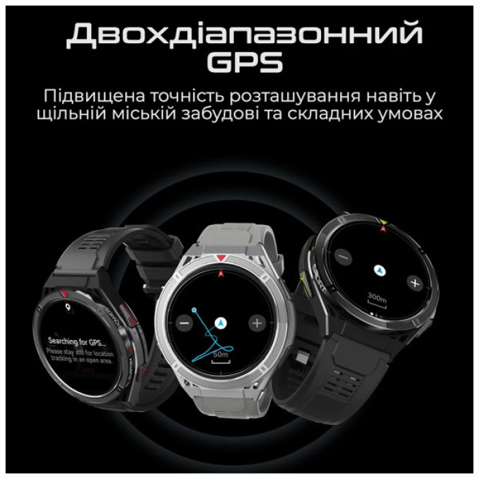 Смарт-годинник HiFuture active black-red (active.black-red)