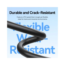 Патч-корд 8м, UTP cat 6 RJ-45 black Vention (IBEBK)