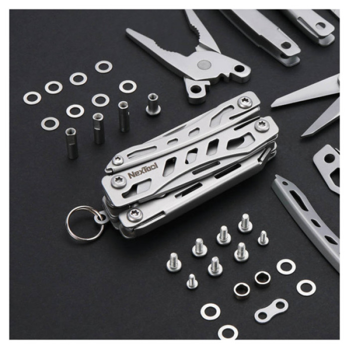 Мультитул NexTool Mini Flagship сріблястий (NE20178)