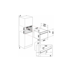Духова шафа Whirlpool WCW9O7PHTSB