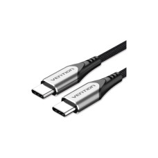 Дата кабель USB-C to USB-C 2.0m aluminum gray Vention (TADHH)