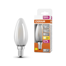 Лампочка Osram LED CL B60 DIM 6,5W/827 230V GL FR E14 (4058075434486)