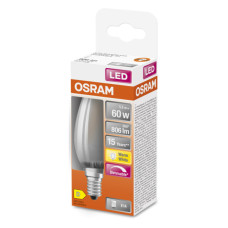 Лампочка Osram LED CL B60 DIM 6,5W/827 230V GL FR E14 (4058075434486)