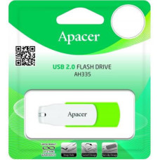 USB флеш накопичувач Apacer 32GB AH335 Green USB 2.0 (AP32GAH335G-1)
