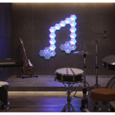 Світильник Govee H106A Glide Hexagon Light Panels Ultra Expansion Pack, 1pc, RGBIC, Wi-Fi/Bluetooth, Purple (H106A007-OF-EU)