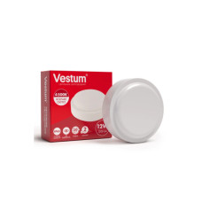 Світильник Vestum ЖКХ LED 12W круг 4500K 220V (1-VS-7102)