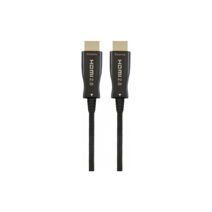 Кабель мультимедійний HDMI M to HDMI M 35.0m V2.0 4K 60Hz AOC Cablexpert (CCBP-HDMI-AOC-35M)