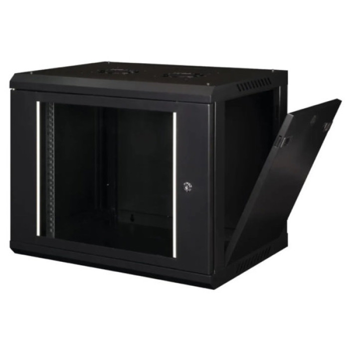 Шафа настінна Hypernet 4U 19" 600x450 (PL-WMNC-4U-BLACK)