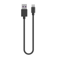 Дата кабель USB 2.0 AM to USB-C 0.3m PVC ColorWay (CW-CBUC059-BK)