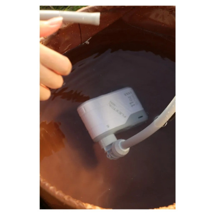 Душ портативний Flextail Max Shower з насосом на акумуляторі білий (6975755962535)