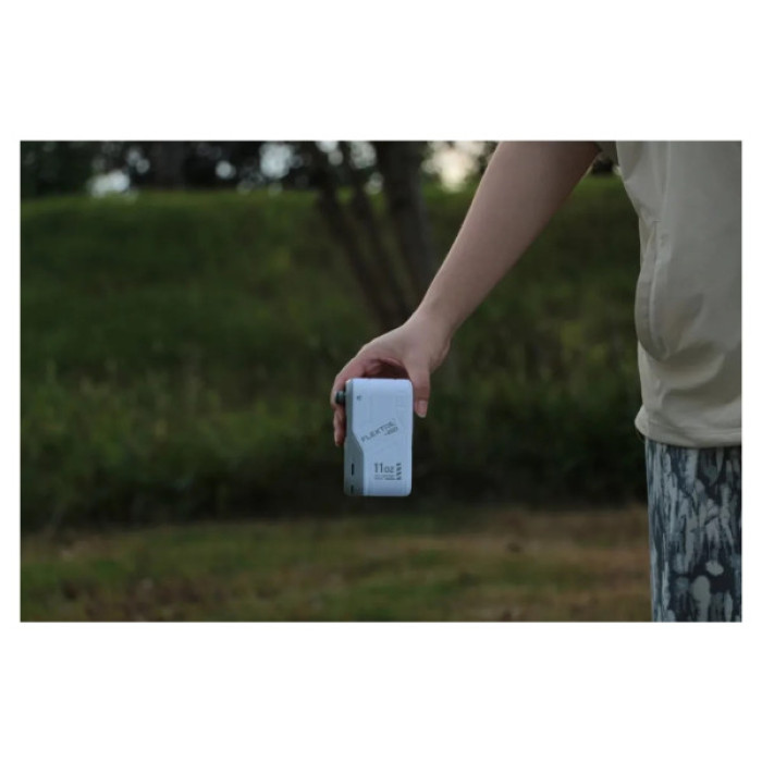 Душ портативний Flextail Max Shower з насосом на акумуляторі білий (6975755962535)