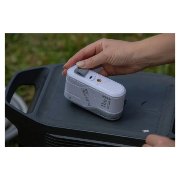 Душ портативний Flextail Max Shower з насосом на акумуляторі білий (6975755962535)