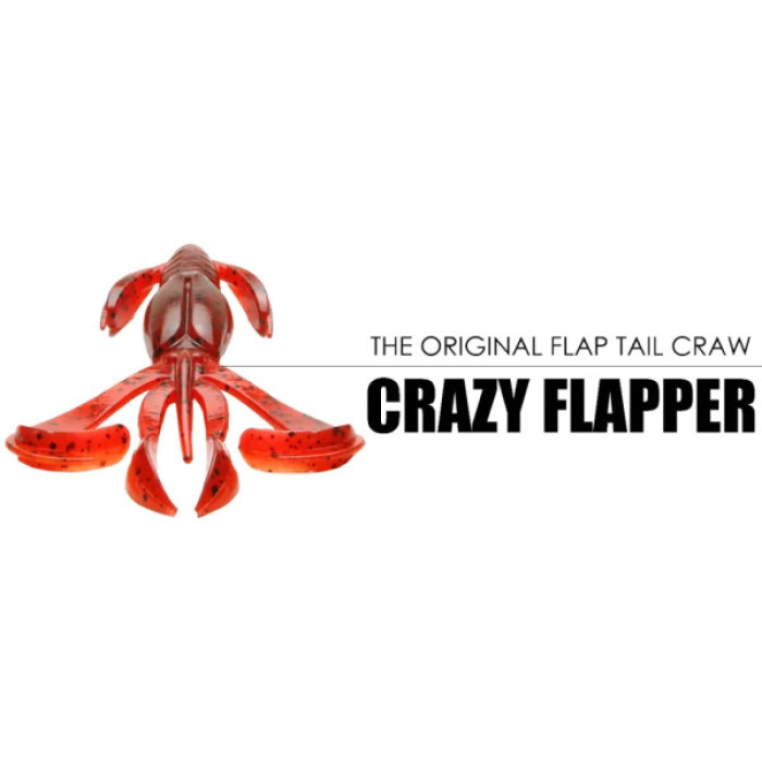 Силікон рибальський Keitech Crazy Flapper 3.6" (7 шт/уп) PAL13 Mistic Spice (1551.10.65)
