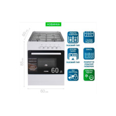 Плита PRIME Technics PSG 64017 W