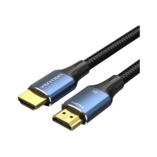 Кабель мультимедійний HDMI M to HDMI M 2.0m 8K cotton braided blue Vention (ALGLH)