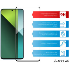 Скло захисне ACCLAB Full Glue Xiaomi Redmi Note 13 Pro 5G Black (1283126583803)