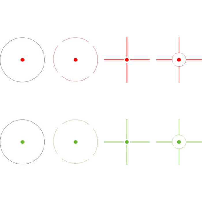 Коліматорний приціл Vector Optics Z4 1x23х34 (RDSL26)