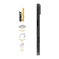 Чохол до мобільного телефона Armorstandart Unit MagCase Apple iPhone 17 Air Black + Orange Button Set (ARM90582)