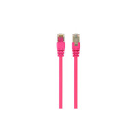 Патч-корд 0.25м FTP cat.6 CCA pink Cablexpert (PP6-0.25M/RO)