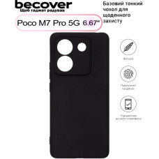 Чохол до мобільного телефона BeCover Poco M7 Pro 5G Black (713654)