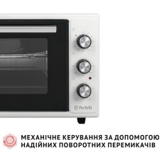 Електропіч Perfelli MIRAGE 37 WHITE