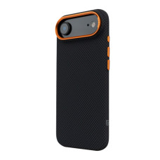 Чохол до мобільного телефона Armorstandart LikeCarbon2 SE MagCase Apple iPhone 17 Air Kevlar Black Orange (ARM89166)