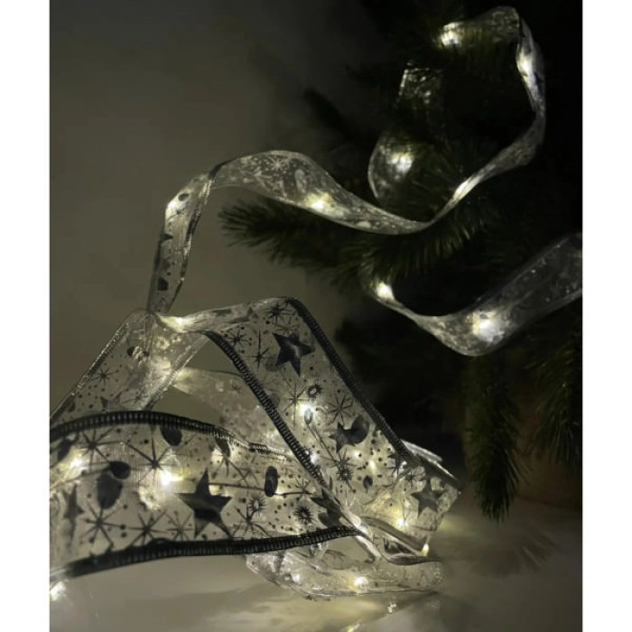 Гірлянда Chomik Стрічка Зірка 5.2 м 50 LED Теплий білий (5900779880269)