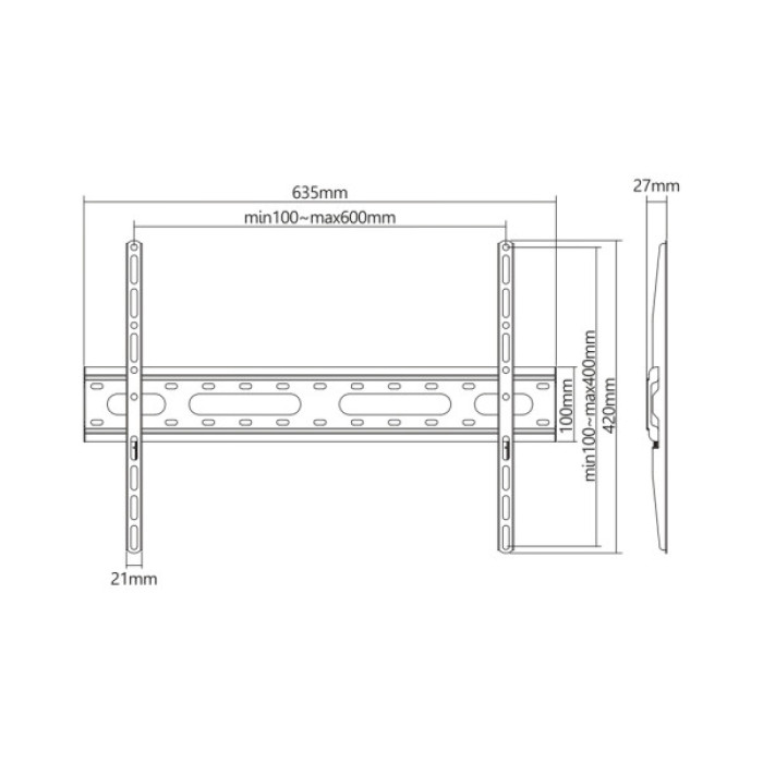 Кронштейн Brateck KL36-46T