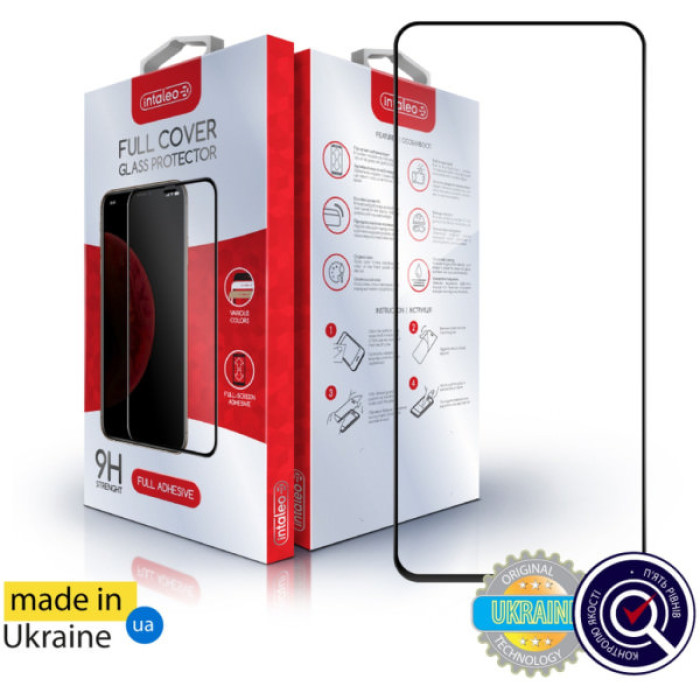 Скло захисне Intaleo Full Glue Oppo A3 5G Black (1283126598760)