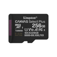 Карта пам'яті Kingston 256GB microSDXC class 10 UHS-I U3 V30 A1 Canvas Select Plus (SDCS3/256GBSP)