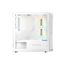 Корпус Logic concept PORTOS MESH+GLASS ARGB fans 3x120mm WHITE (AM-PORTOS-20-0000000-0002)