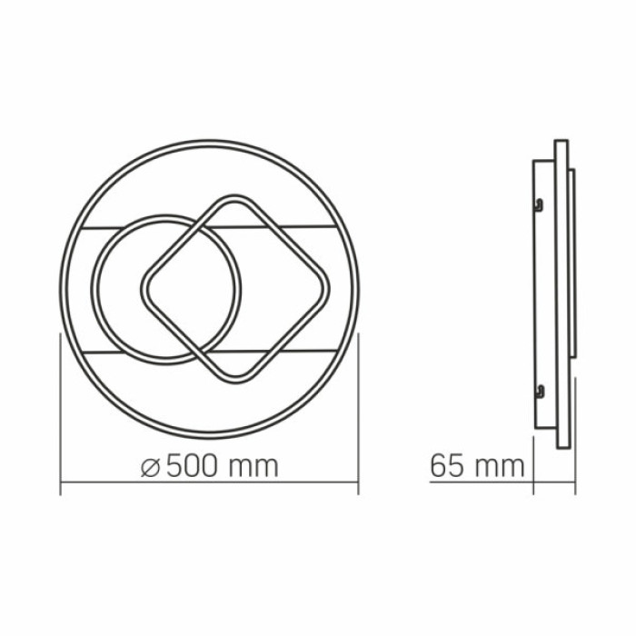 Світильник Videx DECORA 50W (VL-CLD-999-TT)
