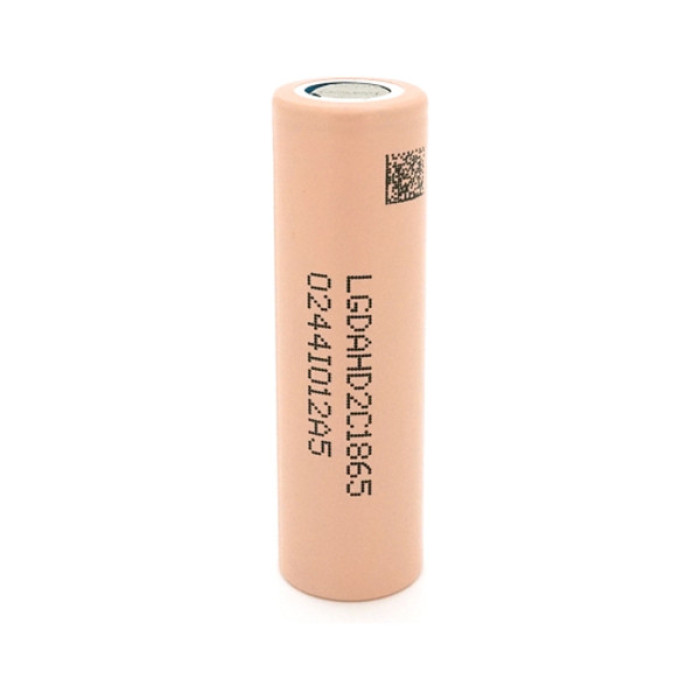 Акумулятор 18650 2100mAh, 25A, 4.2/3.7/2.5V, Beige LG (LGDAHD2C1865)
