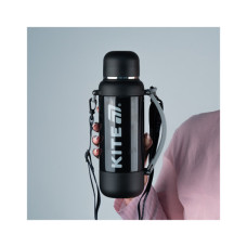 Термос Kite 1200 мл, чорний (K25-1225-1)