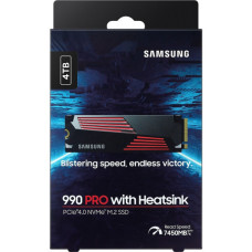 Накопичувач SSD M.2 2280 4TB 990 PRO with Heatsink Samsung (MZ-V9P4T0CW)